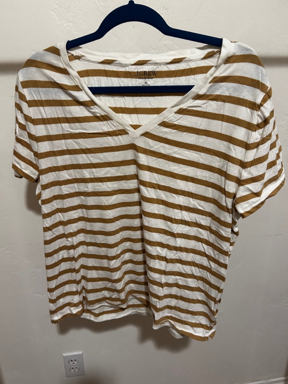 J Crew Vintage Relaxed Striped Tee